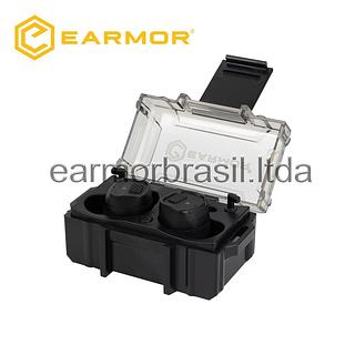 Abafador Eletrônico Intra-auricular Bluetooth Earmor M20T Pro